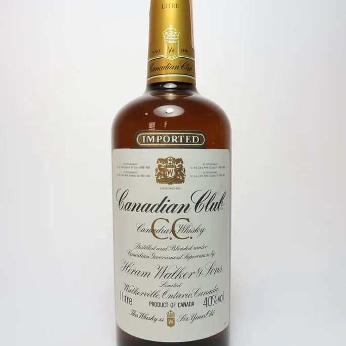 Canadian Club 6YO Blended Canadian Whisky – 1980s (40%, 75cl)