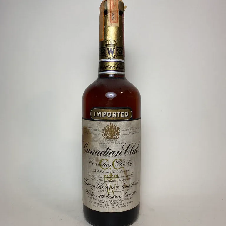 Canadian Club 6YO Blended Canadian Whisky – Distilled 1970 (40%, 75cl)