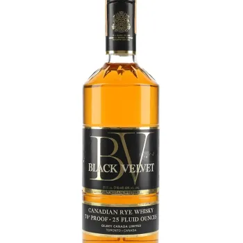 Black Velvet Blended Canadian Whisky – Distilled 1970 (40%, 75cl)