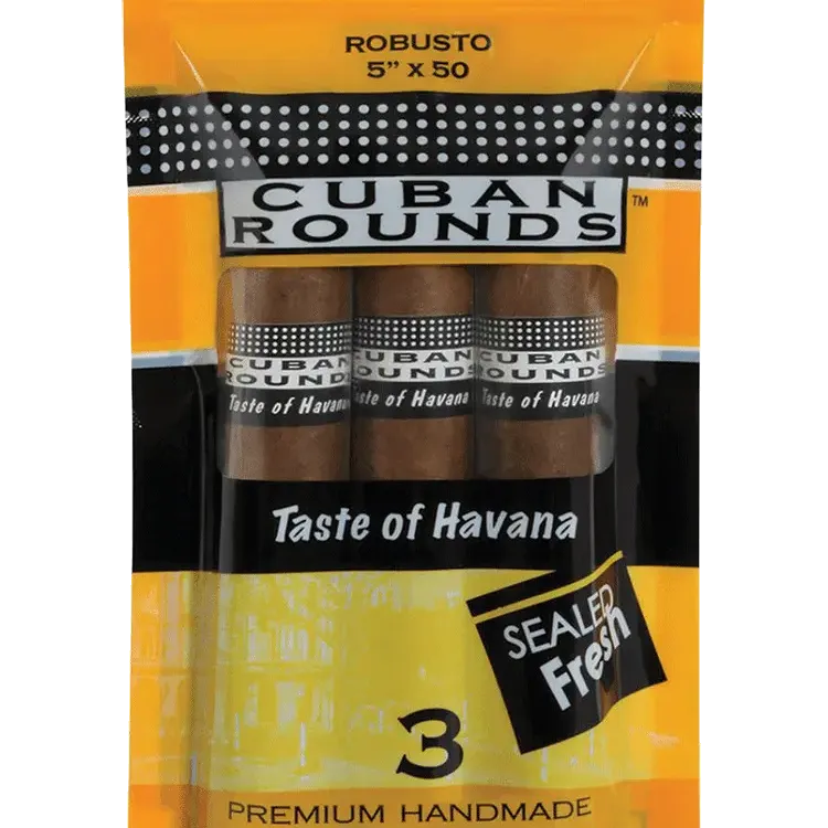 Cuban Rounds Robusto Fresh Pack