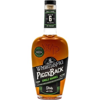 WhistlePig Rye Whiskey Piggyback Stake F1 Team Limited Edition