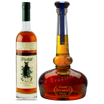 Willett Pot Still Reserve and Family Estate Rye 4 Year Set
